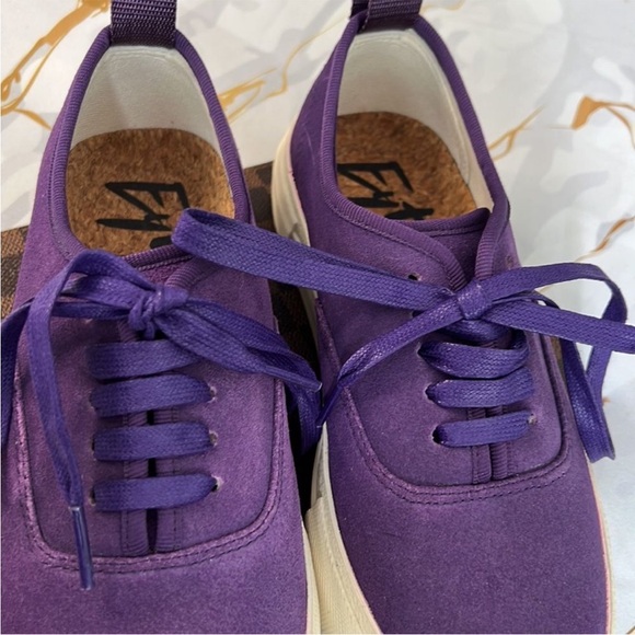 * Eytys Mother suede sneakers with white platform - Picture 10 of 10